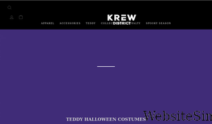 krewdistrict.com Screenshot