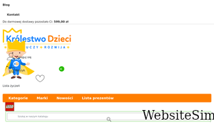 krolestwodzieci.pl Screenshot