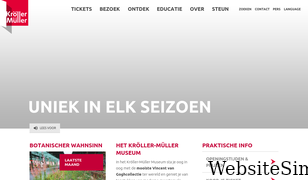krollermuller.nl Screenshot