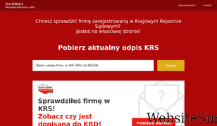 krs-pobierz.pl Screenshot