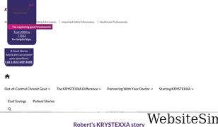 krystexxa.com Screenshot