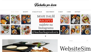 kucharkaprodceru.cz Screenshot