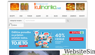 kulinarika.net Screenshot