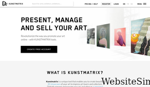 kunstmatrix.com Screenshot