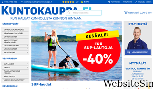 kuntokauppa.fi Screenshot
