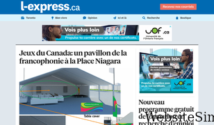 l-express.ca Screenshot