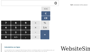 la-calculatrice.com Screenshot