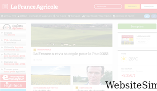 lafranceagricole.fr Screenshot