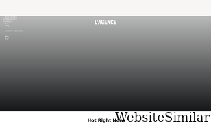 lagence.com Screenshot