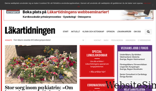 lakartidningen.se Screenshot