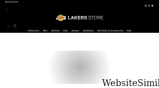 lakersstore.com Screenshot