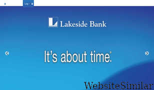 lakesidebank.com Screenshot
