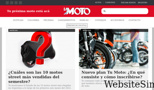 lamoto.com.ar Screenshot