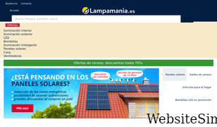 lampamania.es Screenshot