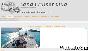 landcruiserclub.net Screenshot