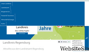 landkreis-regensburg.de Screenshot