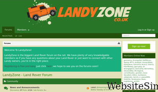 landyzone.co.uk Screenshot