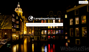 languageguide.org Screenshot