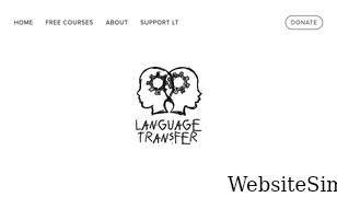 languagetransfer.org Screenshot