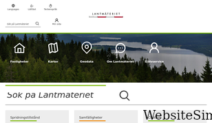 lantmateriet.se Screenshot