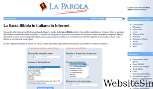 laparola.net Screenshot