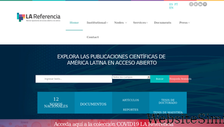 lareferencia.info Screenshot