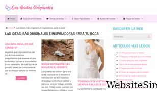 lasbodasoriginales.com Screenshot