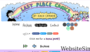 lastplacecomics.com Screenshot