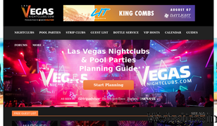 lasvegasnightclubs.com Screenshot