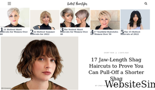 latest-hairstyles.com Screenshot