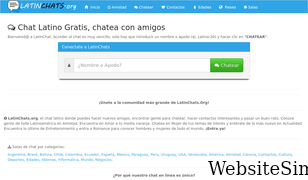latinchats.org Screenshot