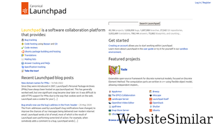 launchpad.net Screenshot