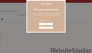 lauramercier.com Screenshot