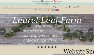 laurelleaffarm.com Screenshot