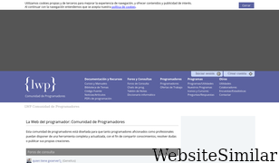 lawebdelprogramador.com Screenshot