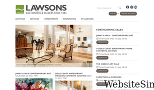 lawsons.com.au Screenshot
