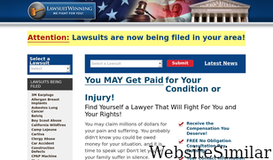 lawsuit-winning.com Screenshot