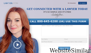 lawyer.com Screenshot