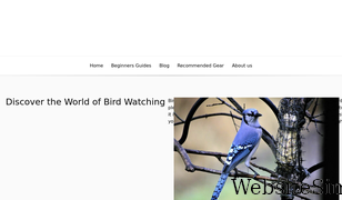 learnbirdwatching.com Screenshot