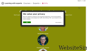 learningwithexperts.com Screenshot