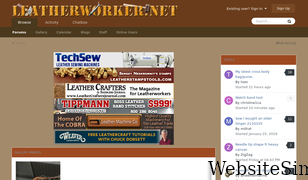 leatherworker.net Screenshot