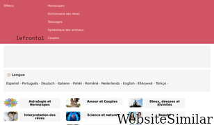 lefrontal.com Screenshot