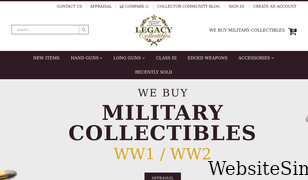 legacy-collectibles.com Screenshot