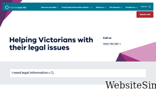 legalaid.vic.gov.au Screenshot