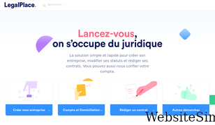 legalplace.fr Screenshot