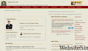 legalservicesindia.com Screenshot