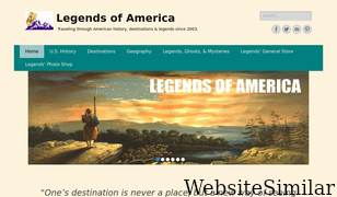 legendsofamerica.com Screenshot