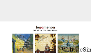 legomenon.com Screenshot