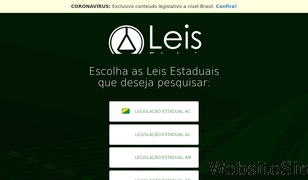 leisestaduais.com.br Screenshot
