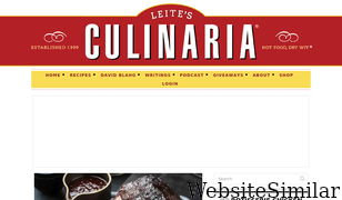 leitesculinaria.com Screenshot
